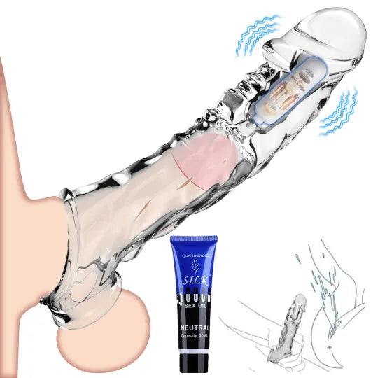 π₯π 2025 HOT Deal π₯ Reusable Penis Extension Vibrator β Makes You Longer, Harder & Unstoppable π