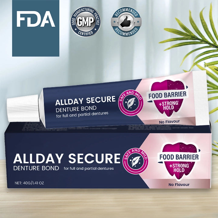 AllDay Secure Denture Bond (🔥LAST DAY SALE-60% OFF)
