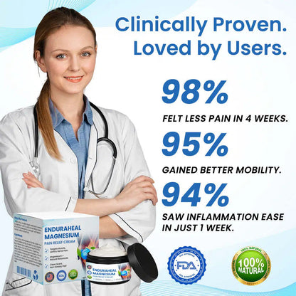 Avanoo™ EnduraHeal Magnesium Pain Relief Cream (Treats Arthritis, Neuropathy, Rheumatism, Sports Injuries & More)