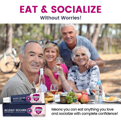 AllDay Secure Denture Bond (🔥LAST DAY SALE-60% OFF)