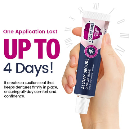 AllDay Secure Denture Bond (🔥LAST DAY SALE-60% OFF)