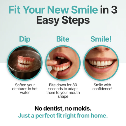（OFFICIAL STORE）Custom-Fit Full Functional Dentures