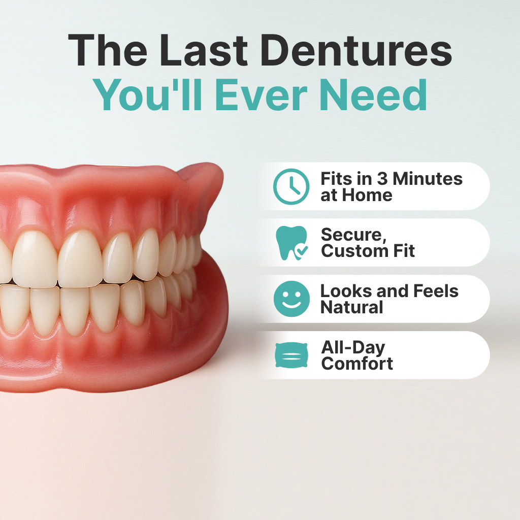 （OFFICIAL STORE）Custom-Fit Full Functional Dentures